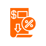 Icone isencao de custos